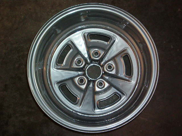 I did try one set in Cerma Chrome.  They were over the top and they looked cheap like those garbage overseas chromed spoke Rally Two Reproduction rims that are never straight.