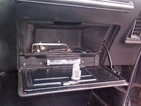 Here is a shot of the inside glove box door area.  We will fix this also.