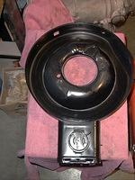Abrasive Blasted and Plastic Coated Air Cleaner Bases
